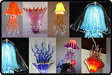 Elegant Jellyfish Lamps by Joel Bloomberg